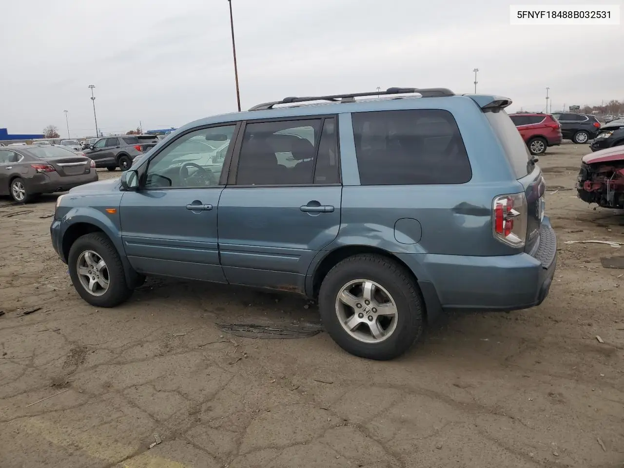 5FNYF18488B032531 2008 Honda Pilot Ex