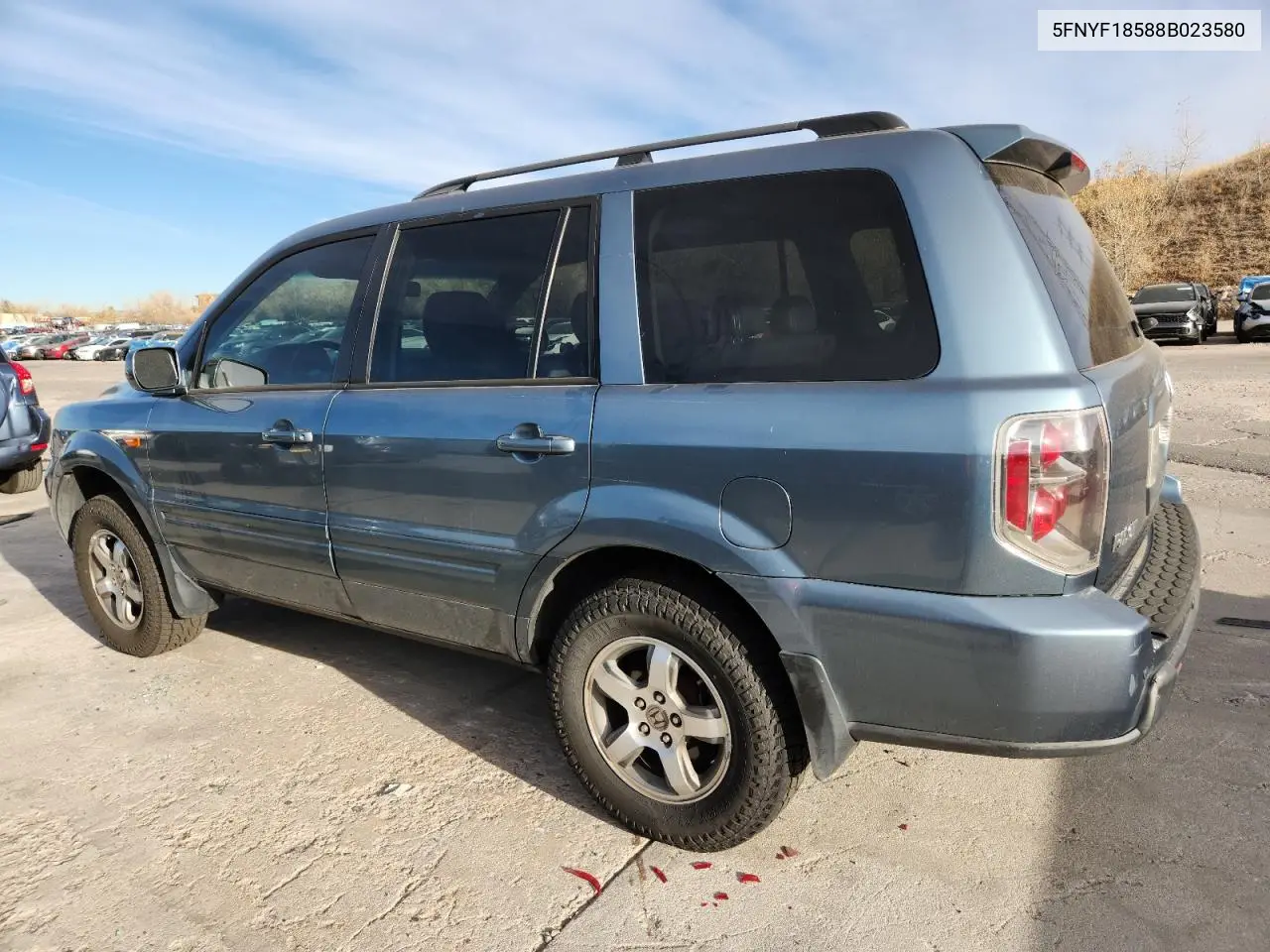 5FNYF18588B023580 2008 Honda Pilot Exl