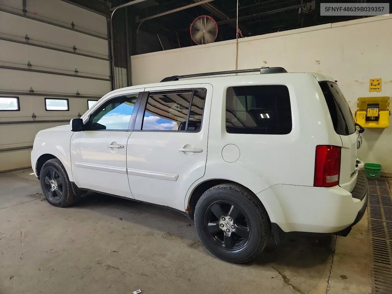 2009 Honda Pilot Exl VIN: 5FNYF48639B039357 Lot: 62040586