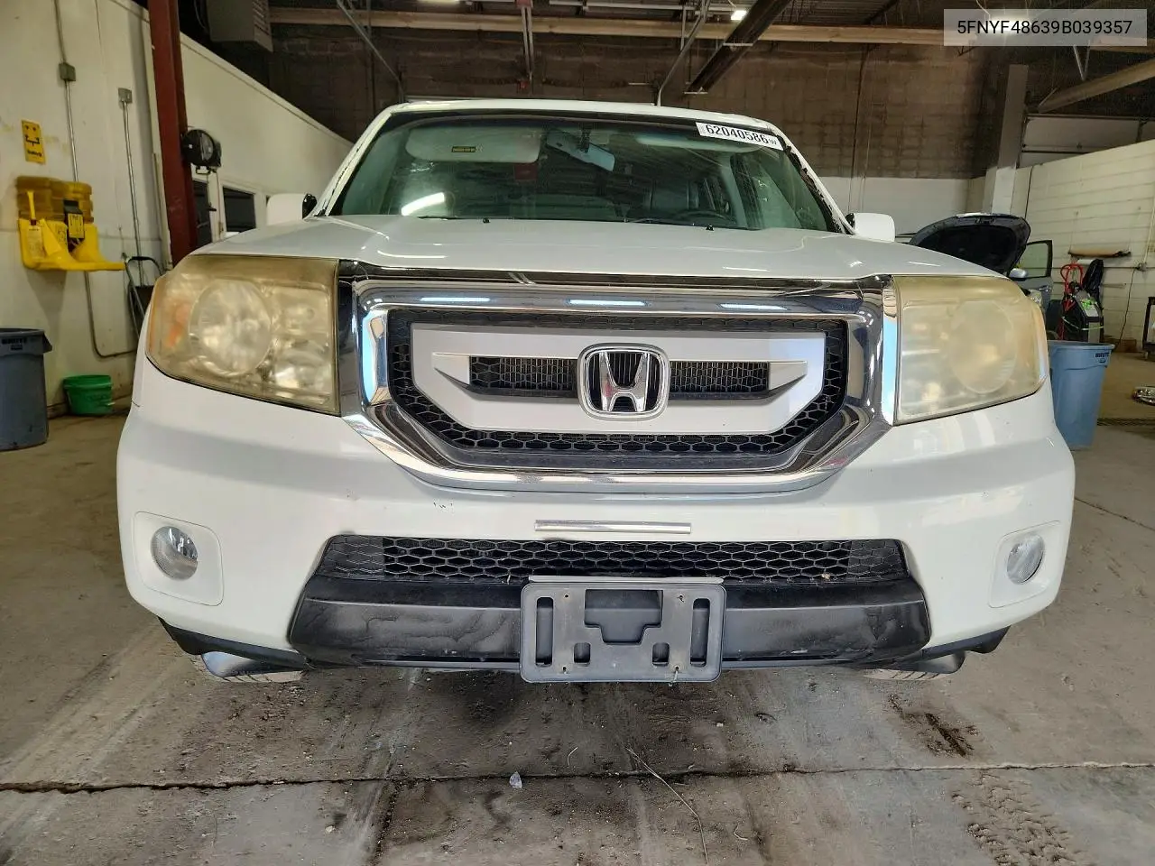 2009 Honda Pilot Exl VIN: 5FNYF48639B039357 Lot: 62040586