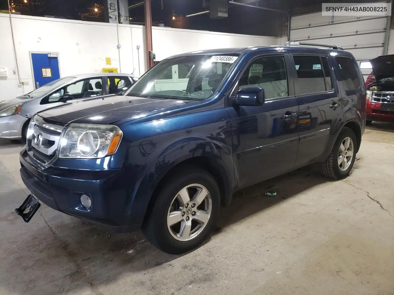 2010 Honda Pilot Ex VIN: 5FNYF4H43AB008225 Lot: 61240386