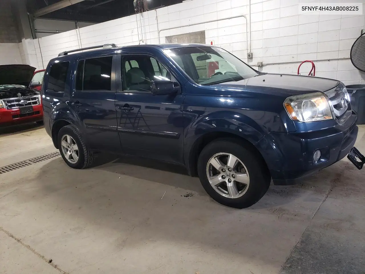 2010 Honda Pilot Ex VIN: 5FNYF4H43AB008225 Lot: 61240386