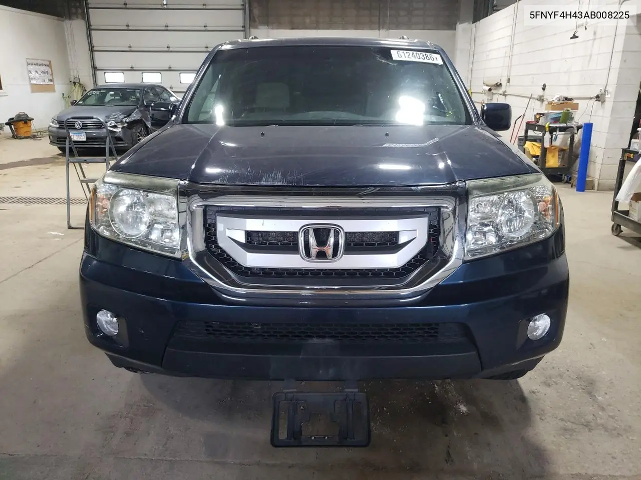 2010 Honda Pilot Ex VIN: 5FNYF4H43AB008225 Lot: 61240386
