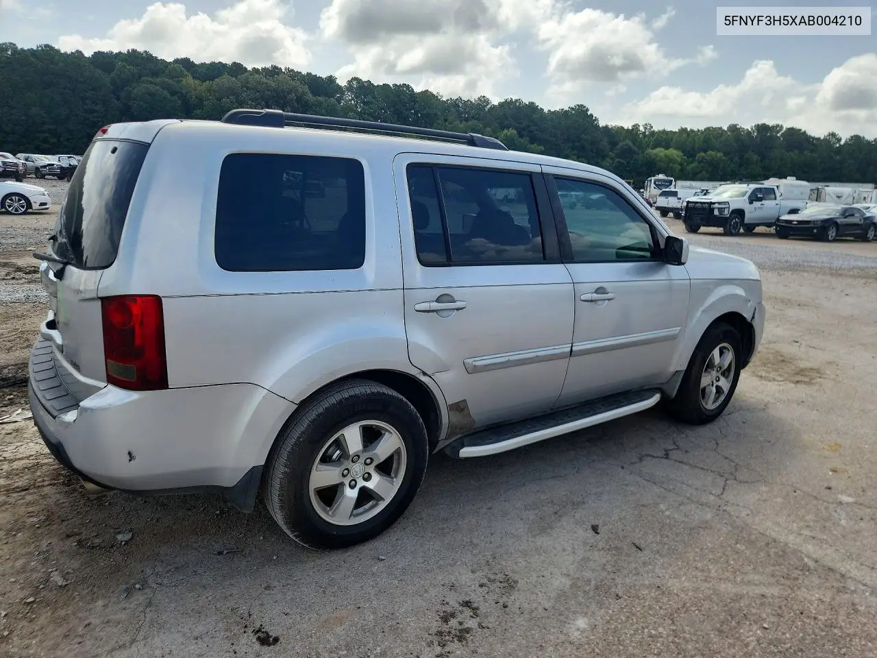 2010 Honda Pilot Exl VIN: 5FNYF3H5XAB004210 Lot: 61323856