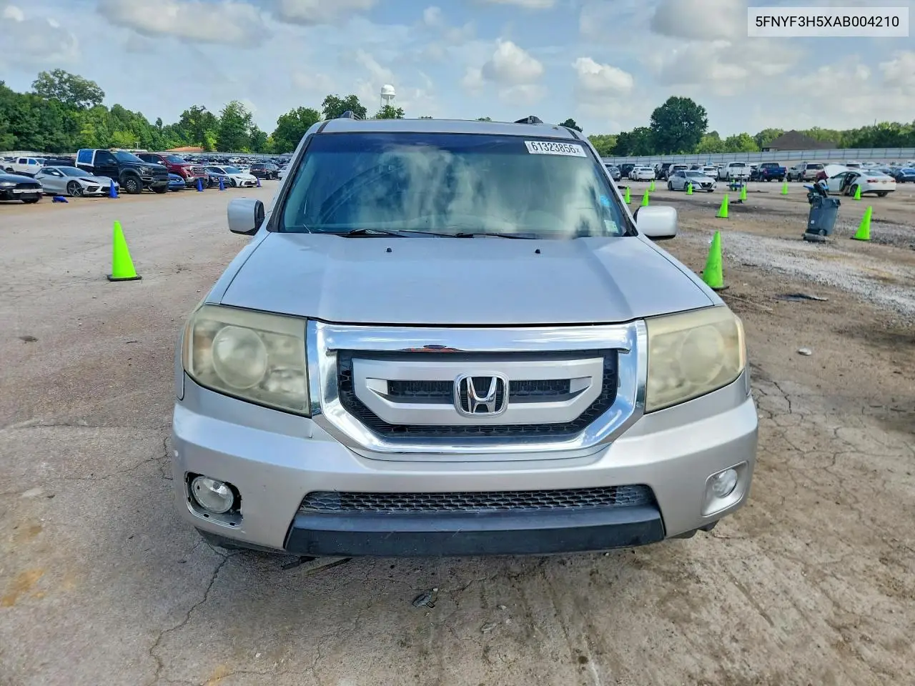 2010 Honda Pilot Exl VIN: 5FNYF3H5XAB004210 Lot: 61323856