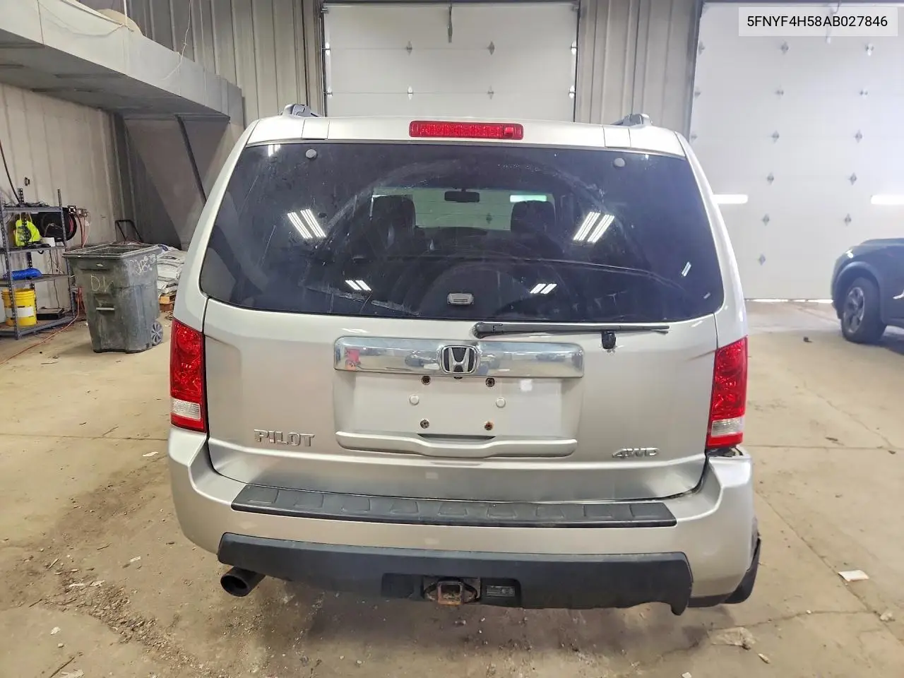 2010 Honda Pilot Exl VIN: 5FNYF4H58AB027846 Lot: 62033056