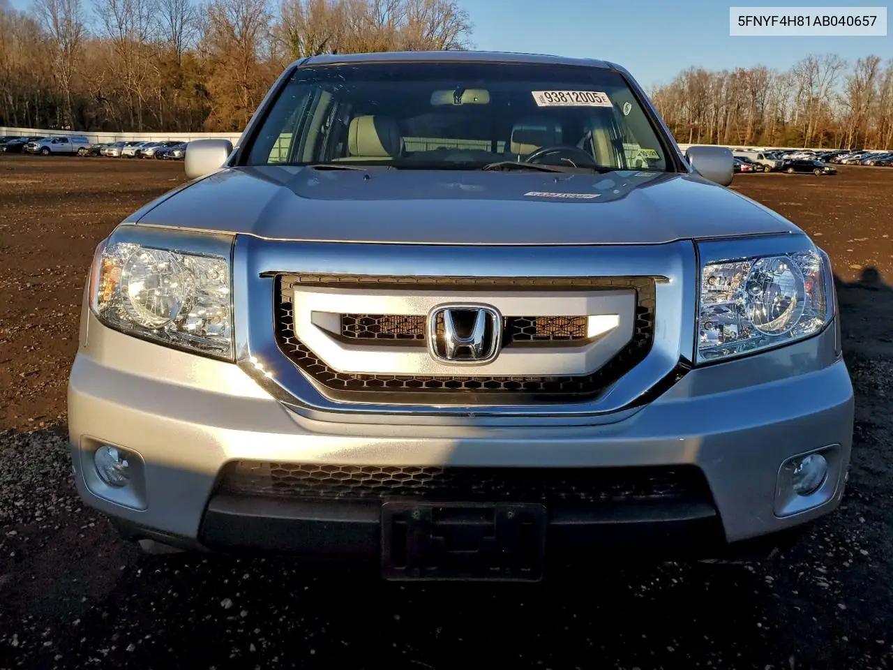 5FNYF4H81AB040657 2010 Honda Pilot Touring