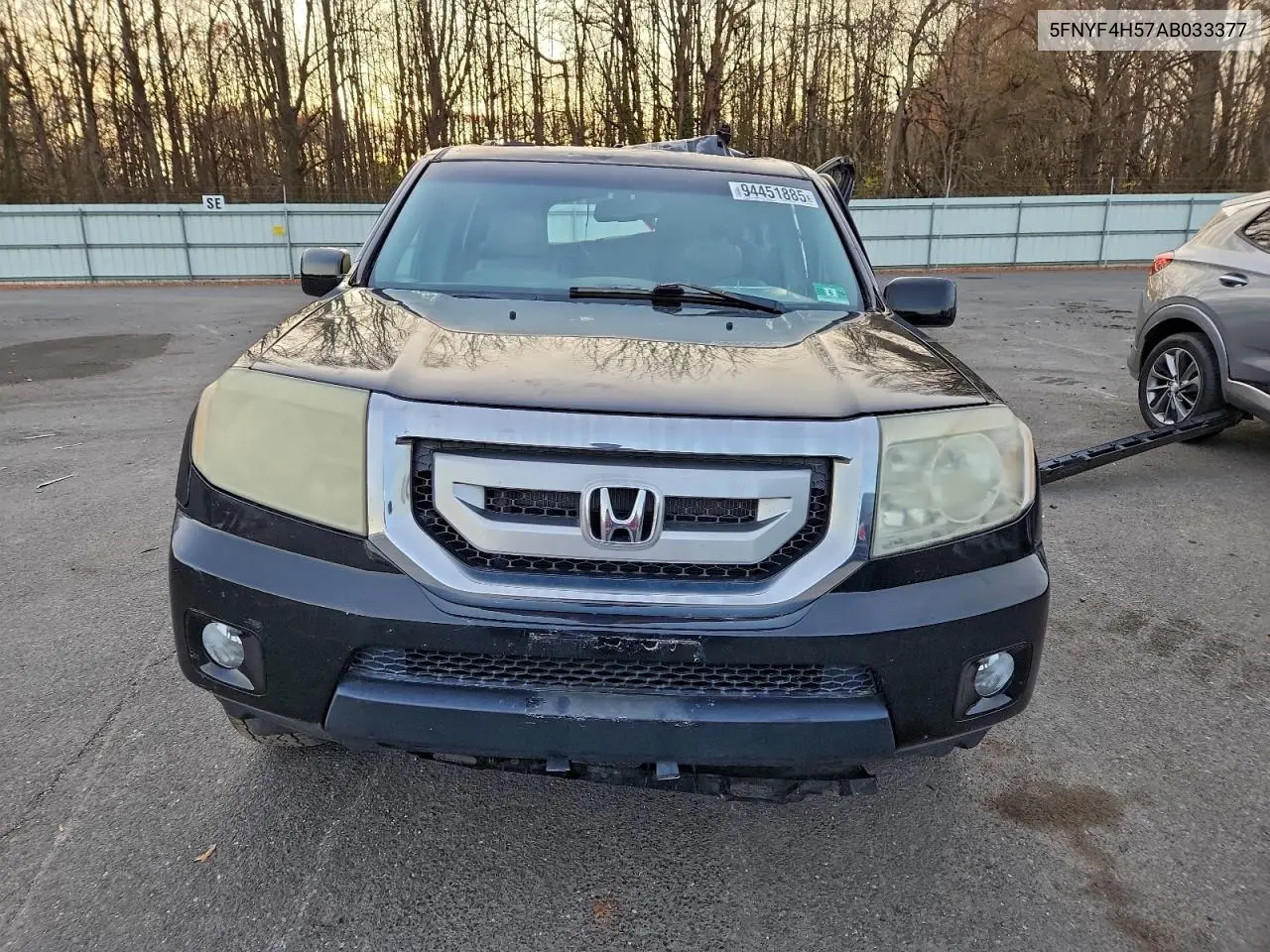 5FNYF4H57AB033377 2010 Honda Pilot Exl