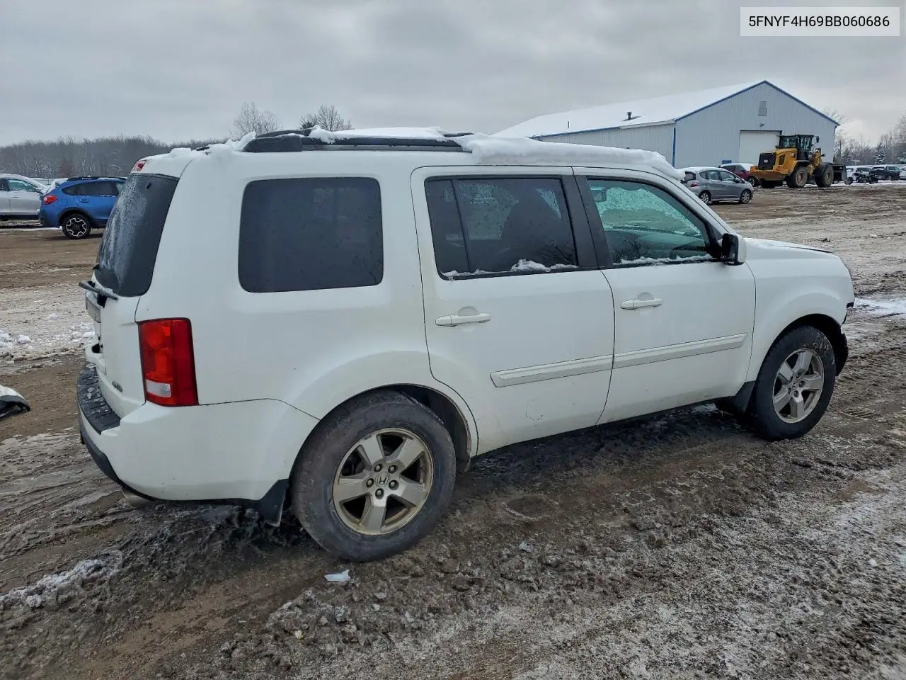 5FNYF4H69BB060686 2011 Honda Pilot Exl