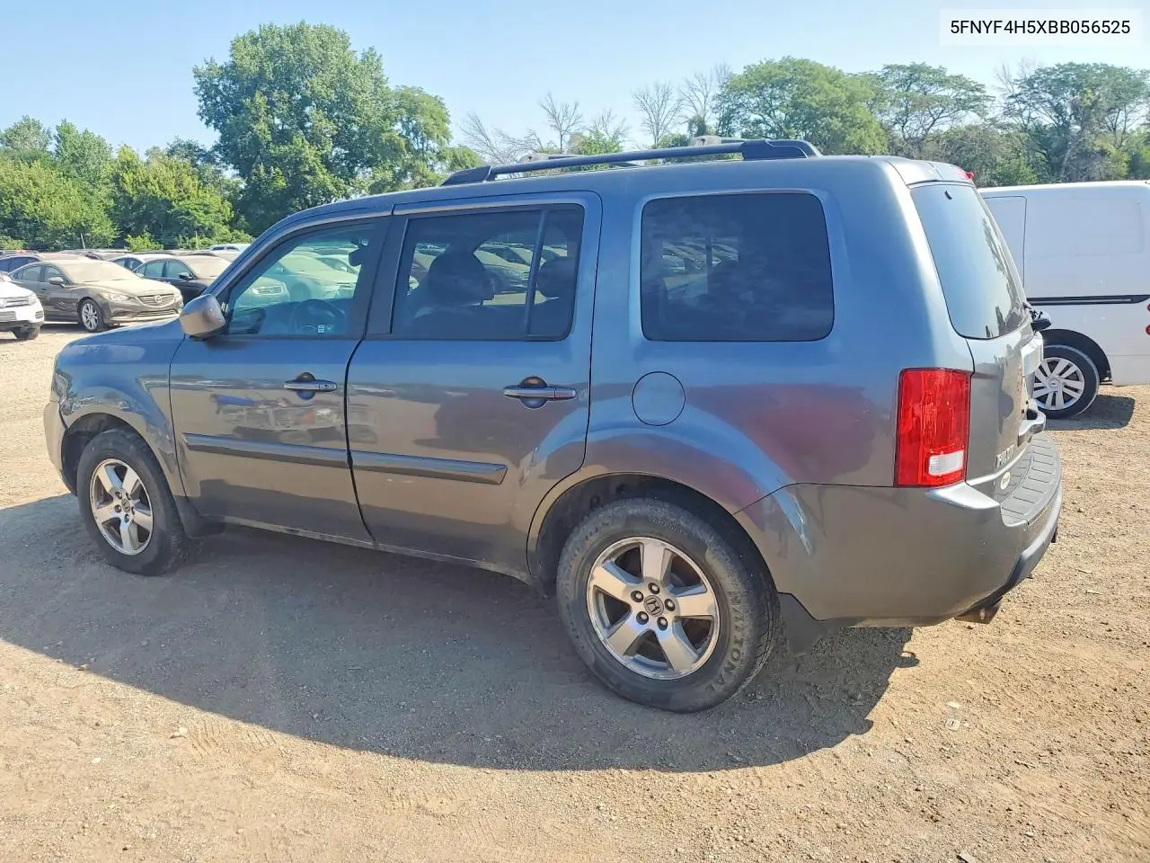 2011 Honda Pilot Exl VIN: 5FNYF4H5XBB056525 Lot: 60517146