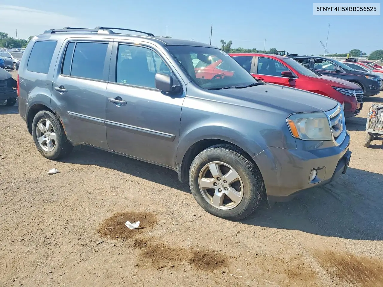 2011 Honda Pilot Exl VIN: 5FNYF4H5XBB056525 Lot: 60517146