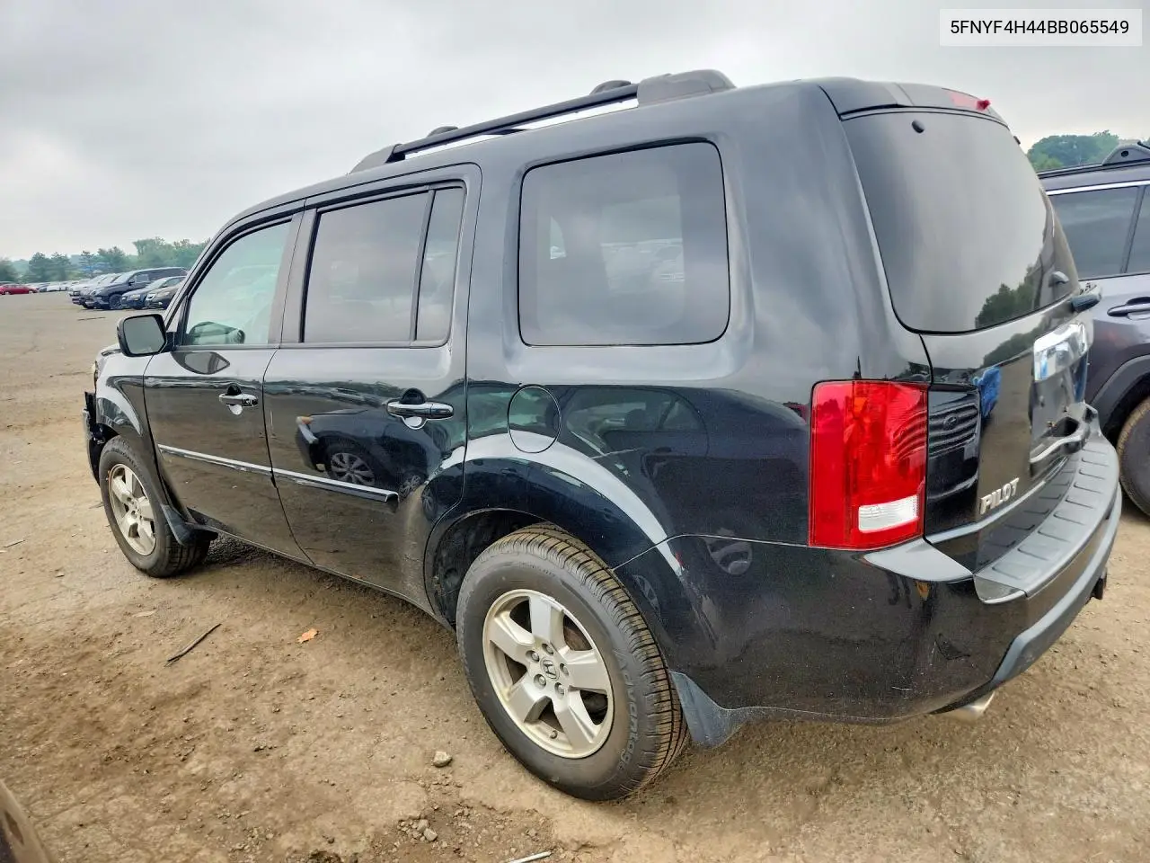 2011 Honda Pilot Ex VIN: 5FNYF4H44BB065549 Lot: 60676096