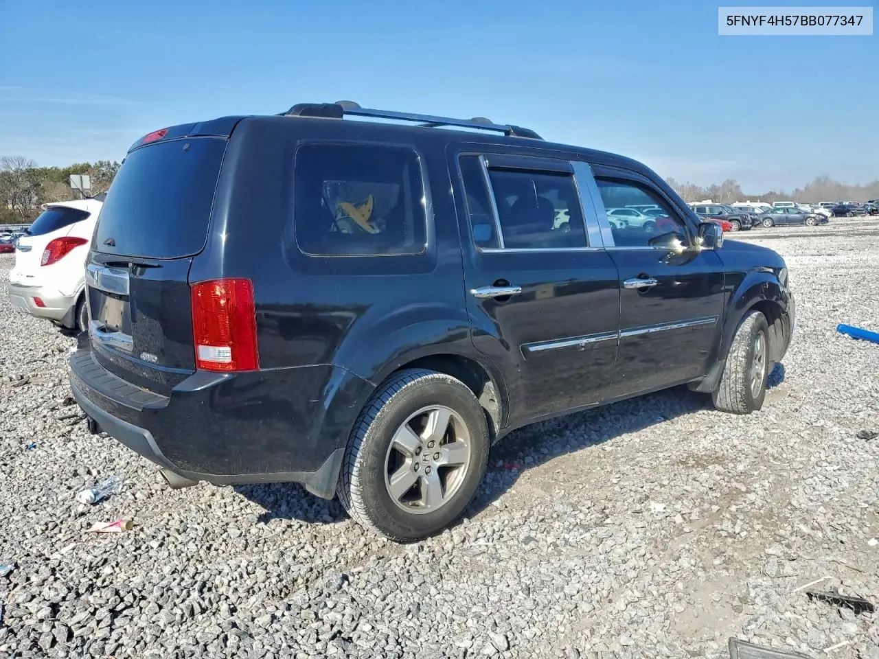 5FNYF4H57BB077347 2011 Honda Pilot Exl