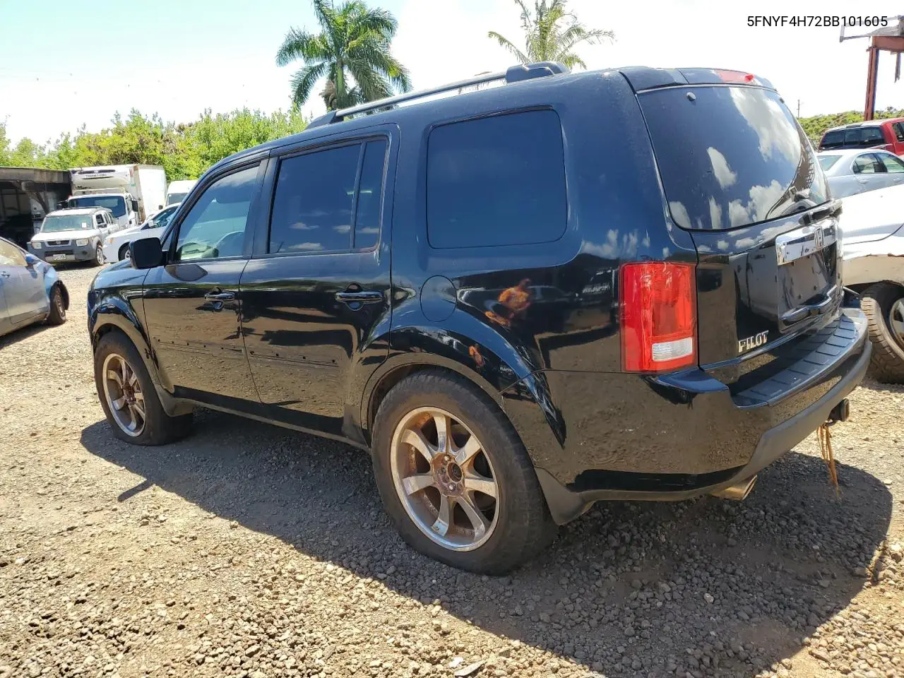5FNYF4H72BB101605 2011 Honda Pilot Exln