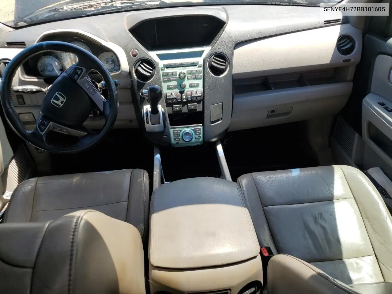 5FNYF4H72BB101605 2011 Honda Pilot Exln