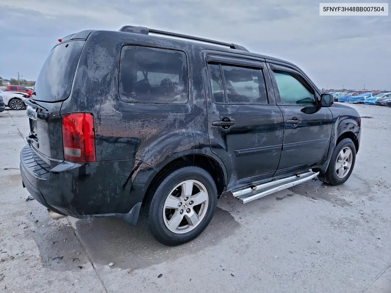 5FNYF3H48BB007504 2011 Honda Pilot Ex