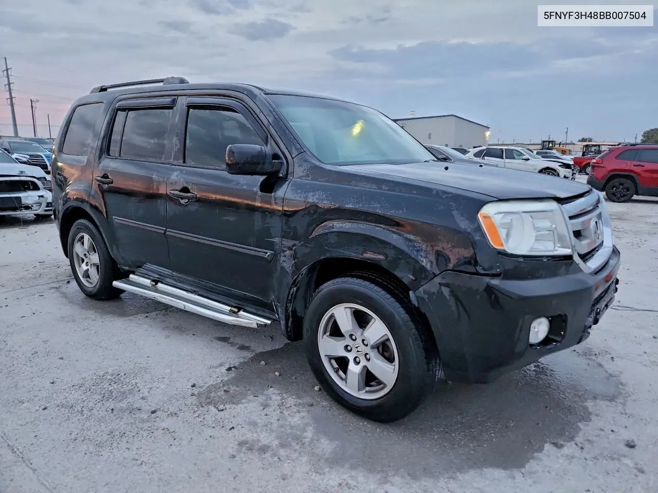 5FNYF3H48BB007504 2011 Honda Pilot Ex