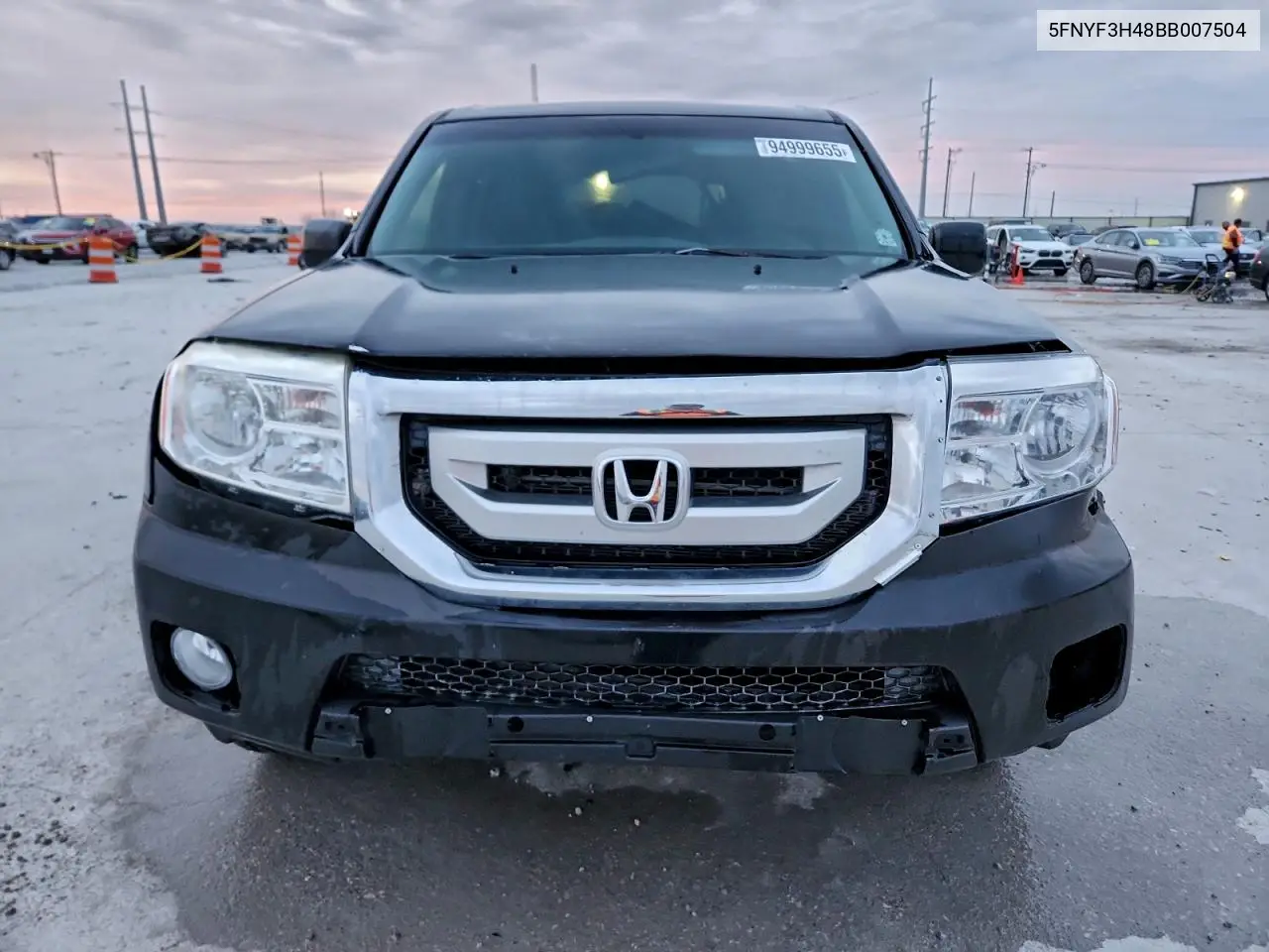 5FNYF3H48BB007504 2011 Honda Pilot Ex