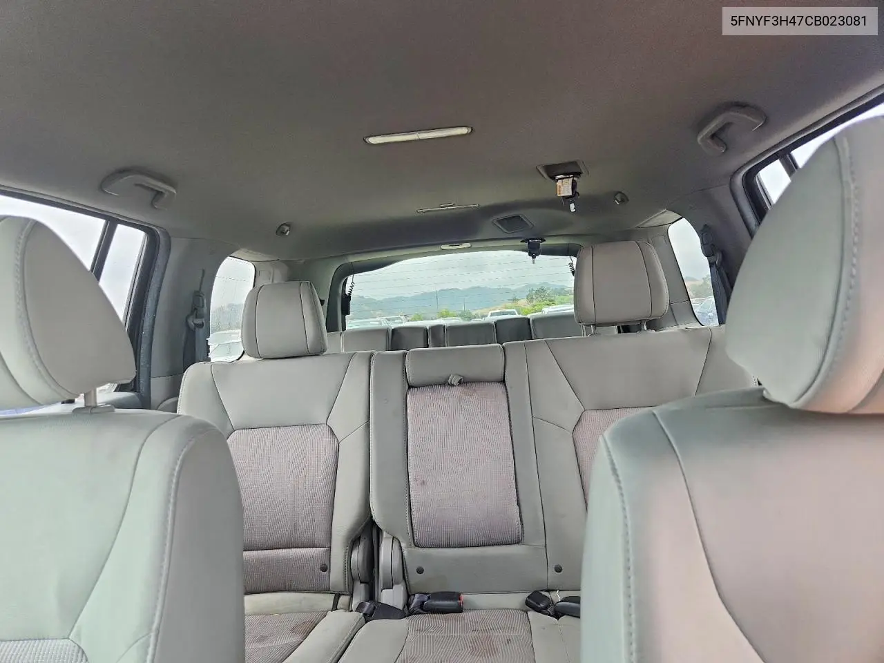 2012 Honda Pilot Ex VIN: 5FNYF3H47CB023081 Lot: 55311456