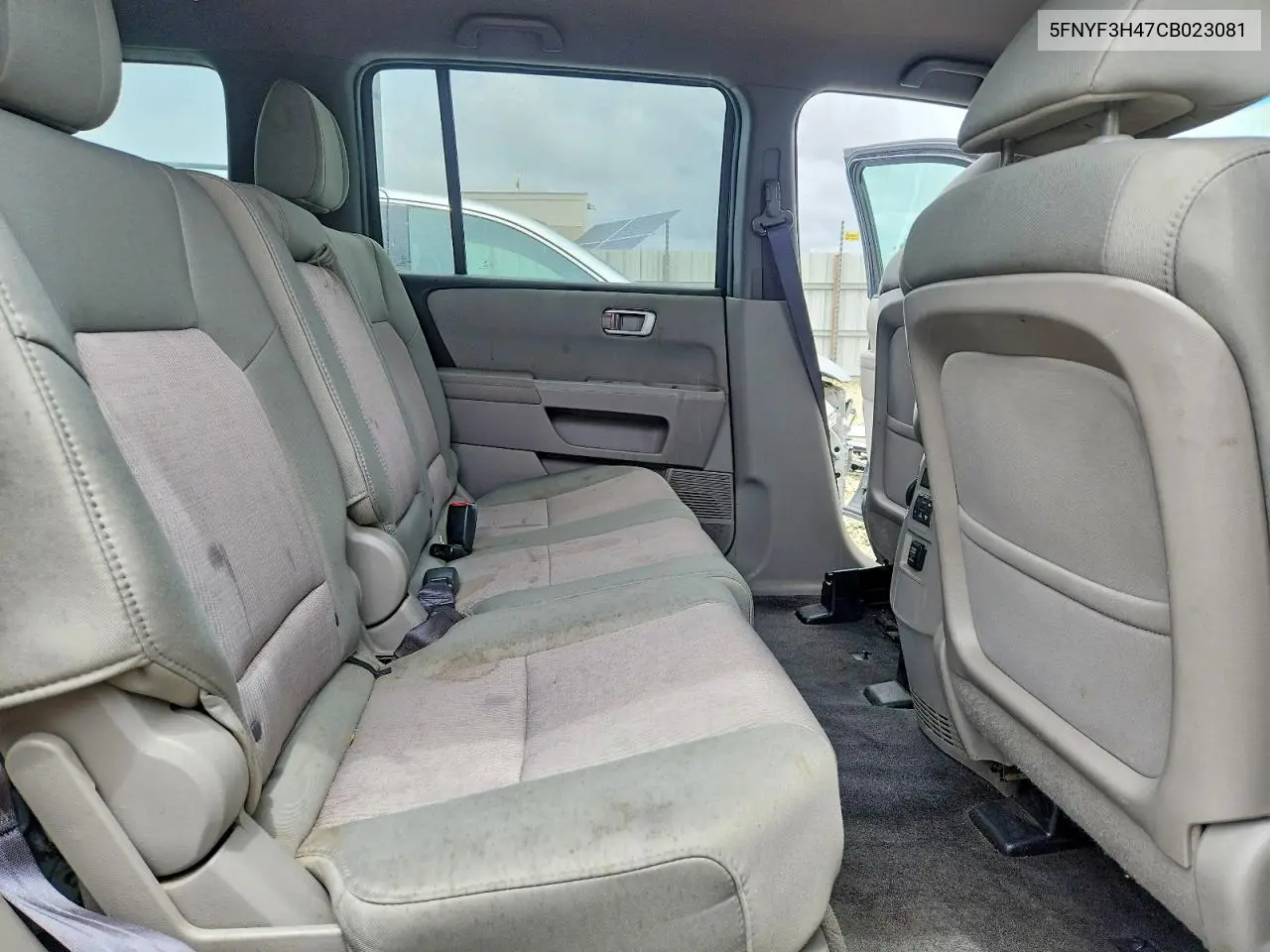 2012 Honda Pilot Ex VIN: 5FNYF3H47CB023081 Lot: 55311456