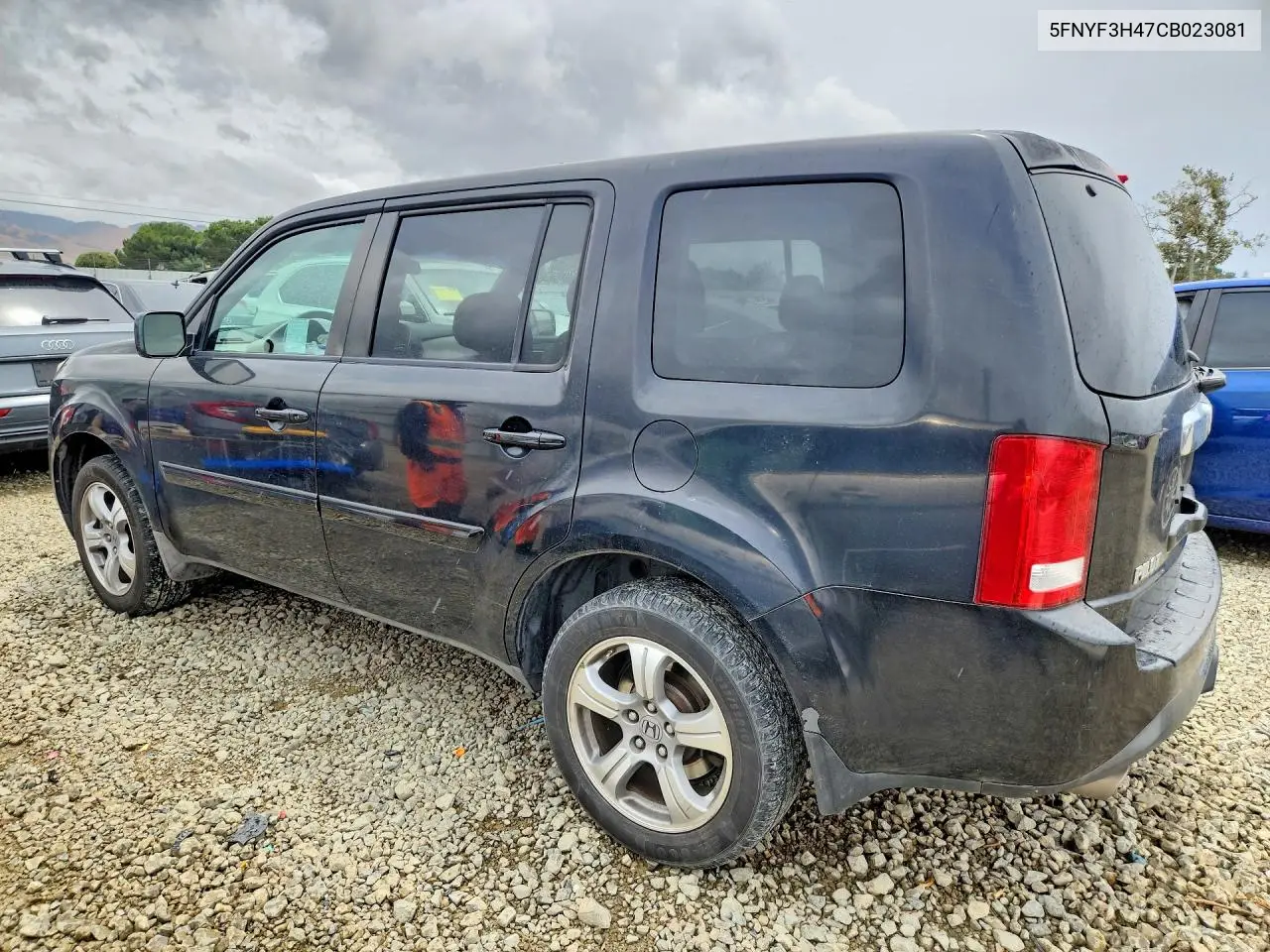 2012 Honda Pilot Ex VIN: 5FNYF3H47CB023081 Lot: 55311456