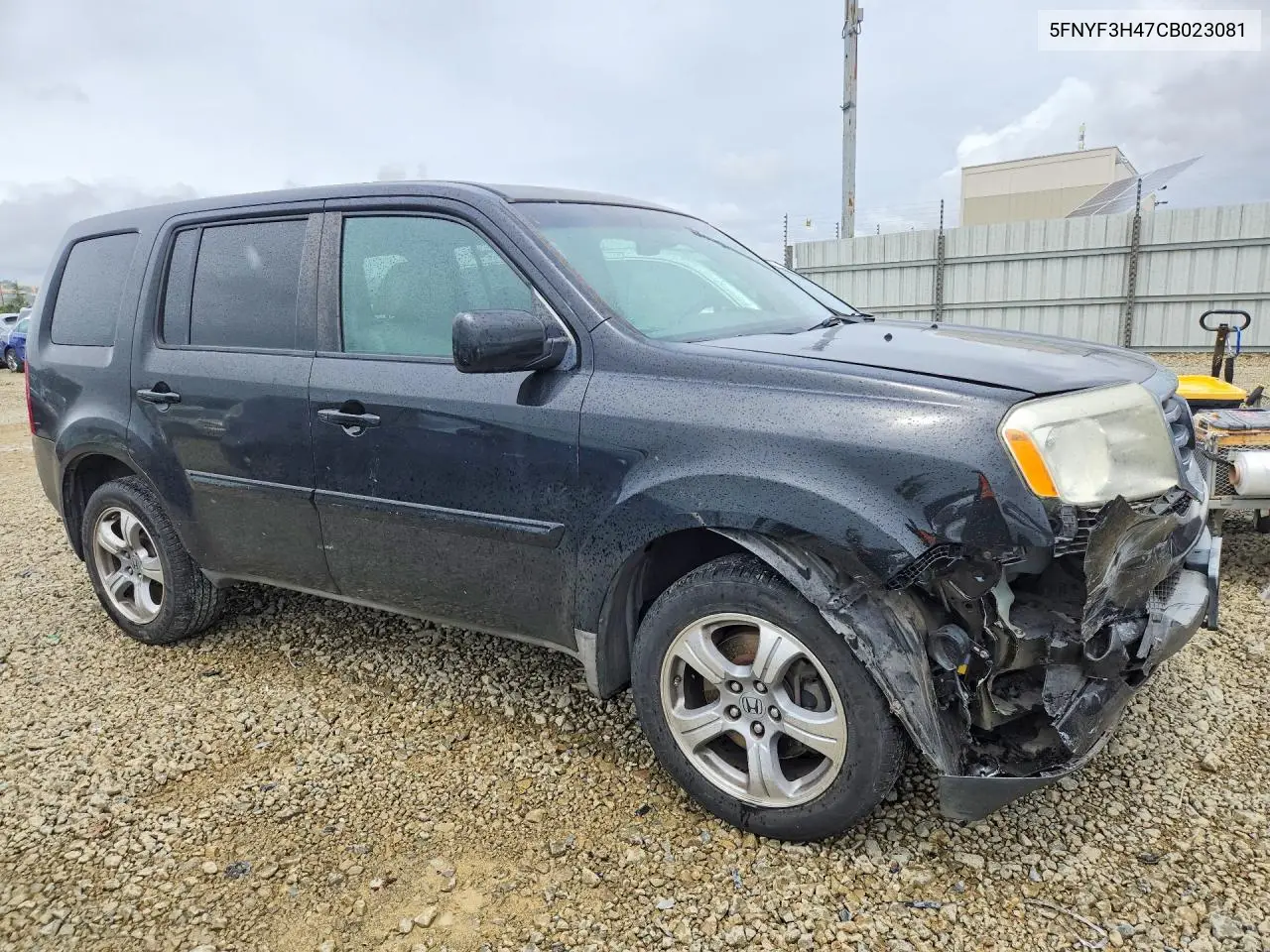 2012 Honda Pilot Ex VIN: 5FNYF3H47CB023081 Lot: 55311456