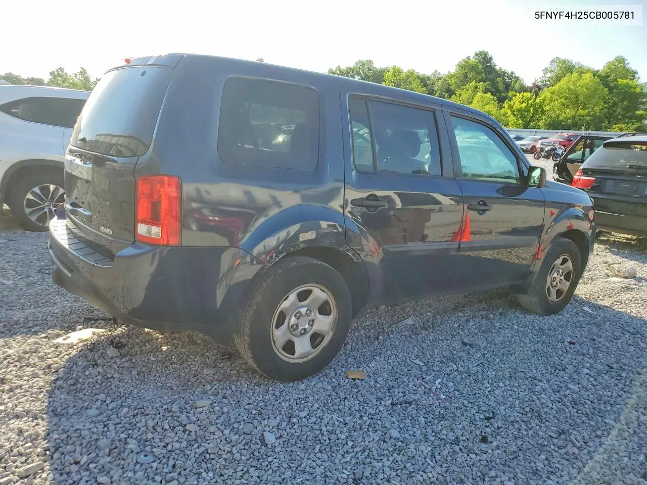 5FNYF4H25CB005781 2012 Honda Pilot
