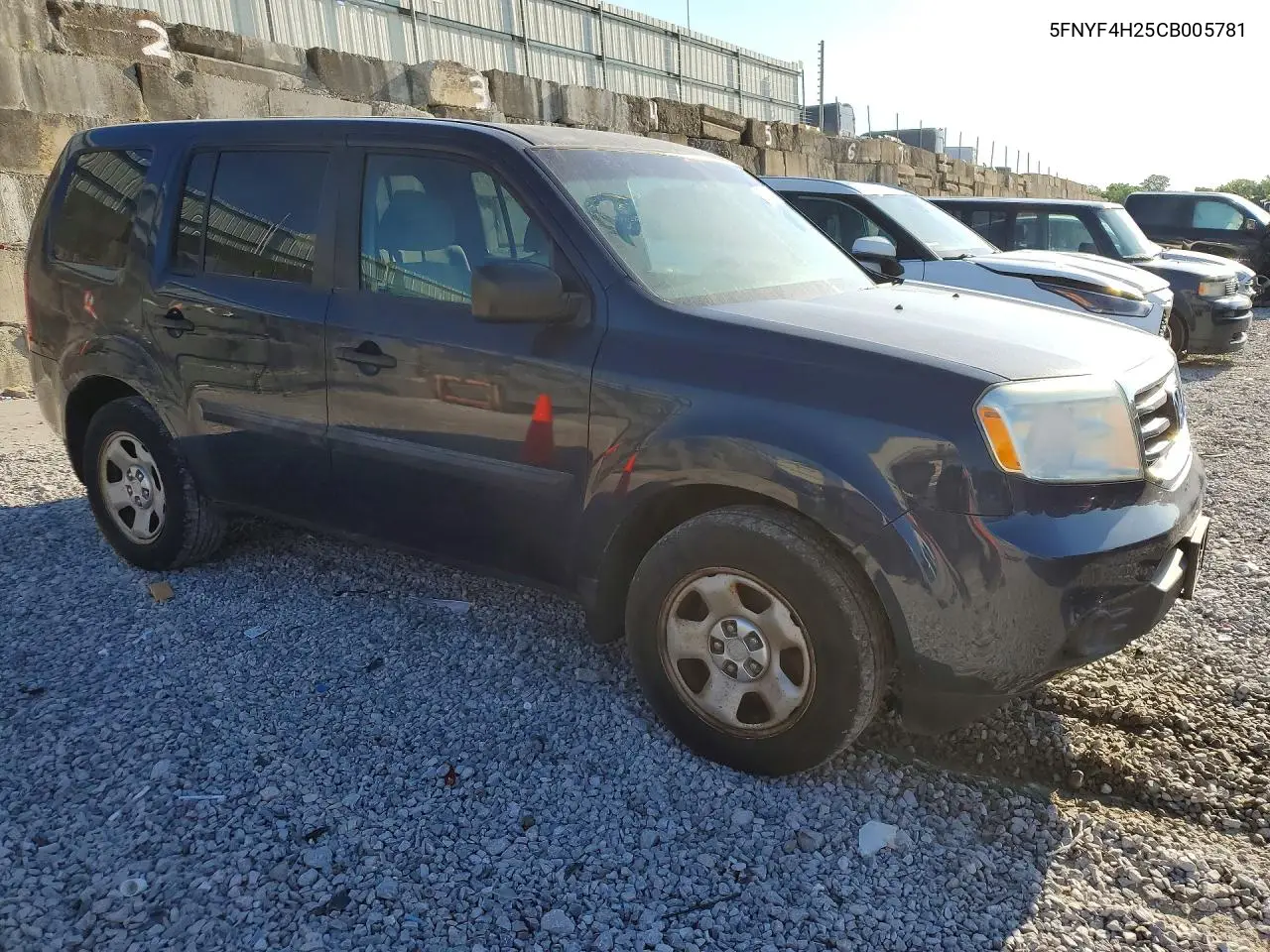 5FNYF4H25CB005781 2012 Honda Pilot
