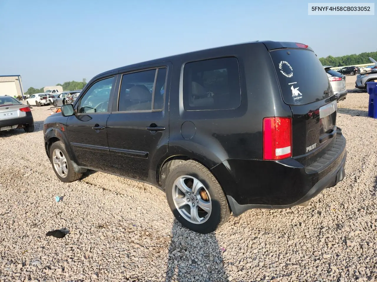 2012 Honda Pilot Exl VIN: 5FNYF4H58CB033052 Lot: 60490756
