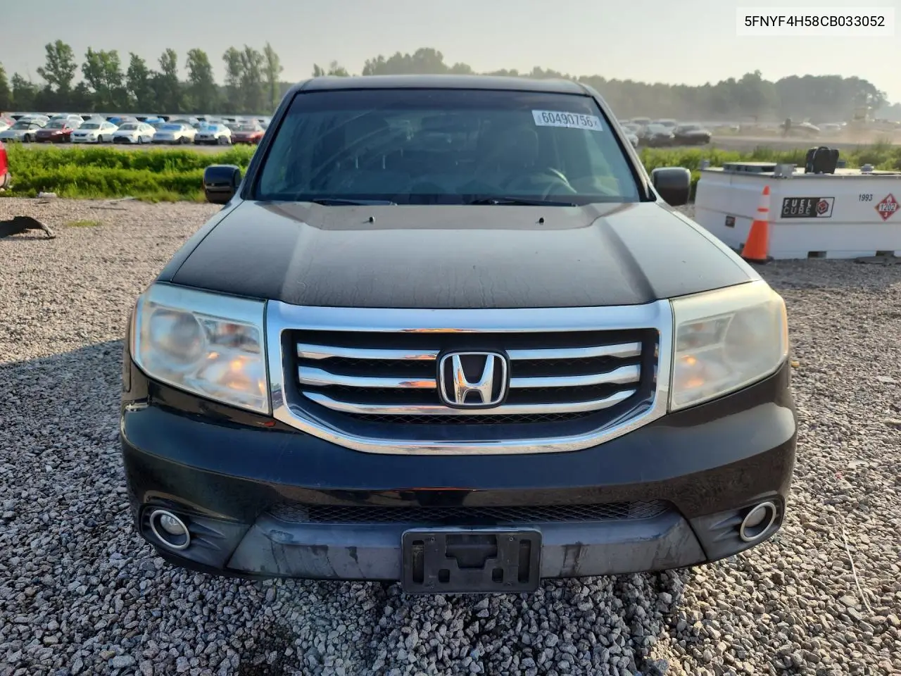 2012 Honda Pilot Exl VIN: 5FNYF4H58CB033052 Lot: 60490756