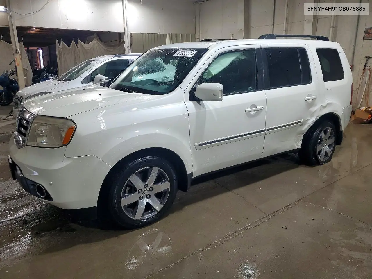 2012 Honda Pilot Touring VIN: 5FNYF4H91CB078885 Lot: 61380396
