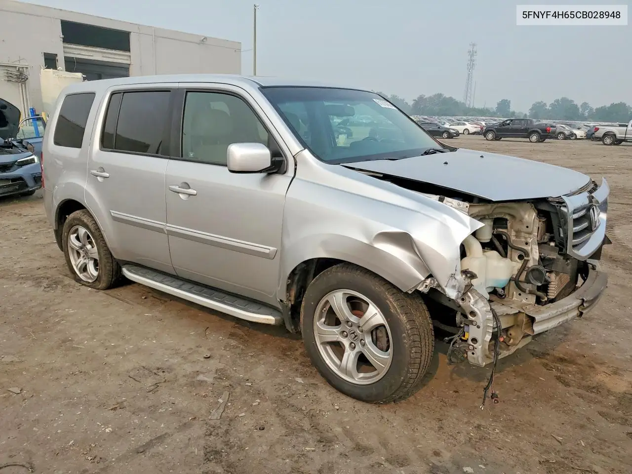2012 Honda Pilot Exl VIN: 5FNYF4H65CB028948 Lot: 61670456