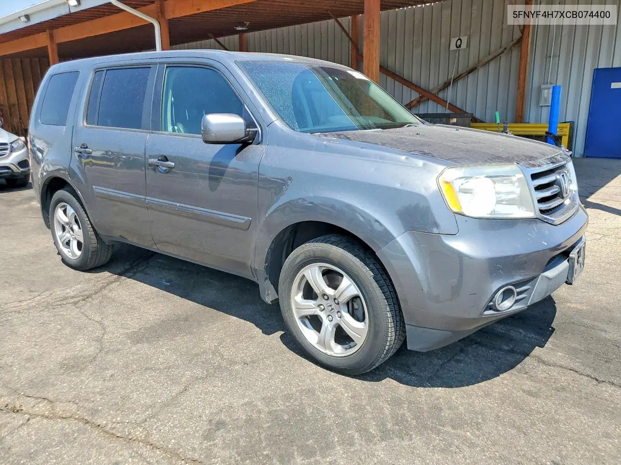 2012 Honda Pilot Exln VIN: 5FNYF4H7XCB074400 Lot: 61865916