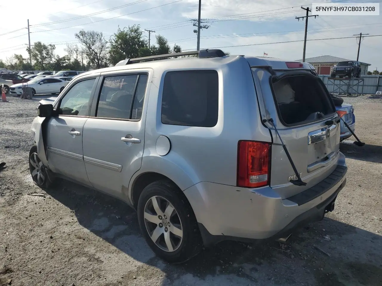 5FNYF3H97CB031208 2012 Honda Pilot Touring
