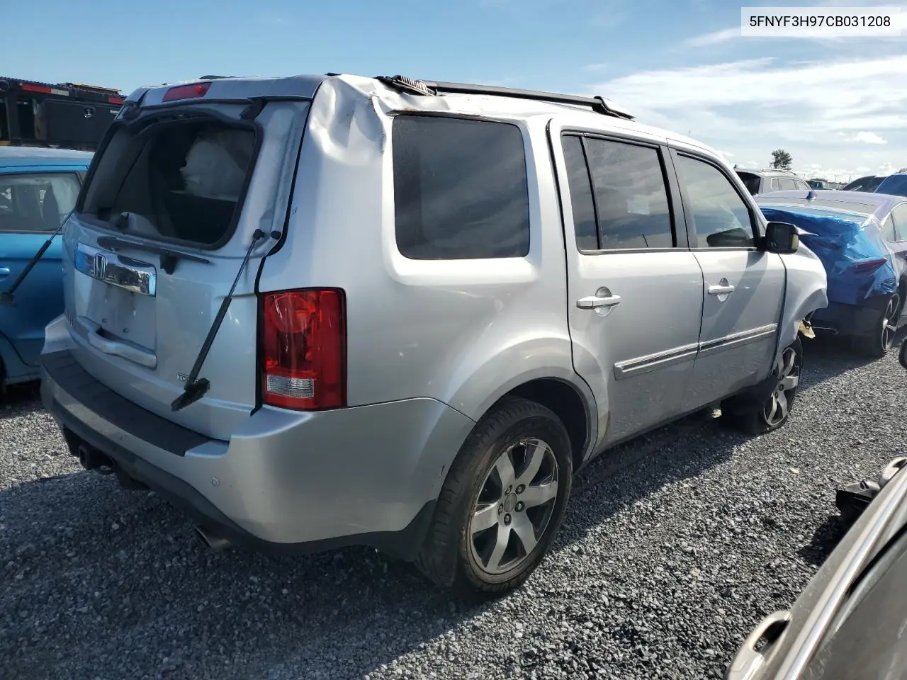 5FNYF3H97CB031208 2012 Honda Pilot Touring