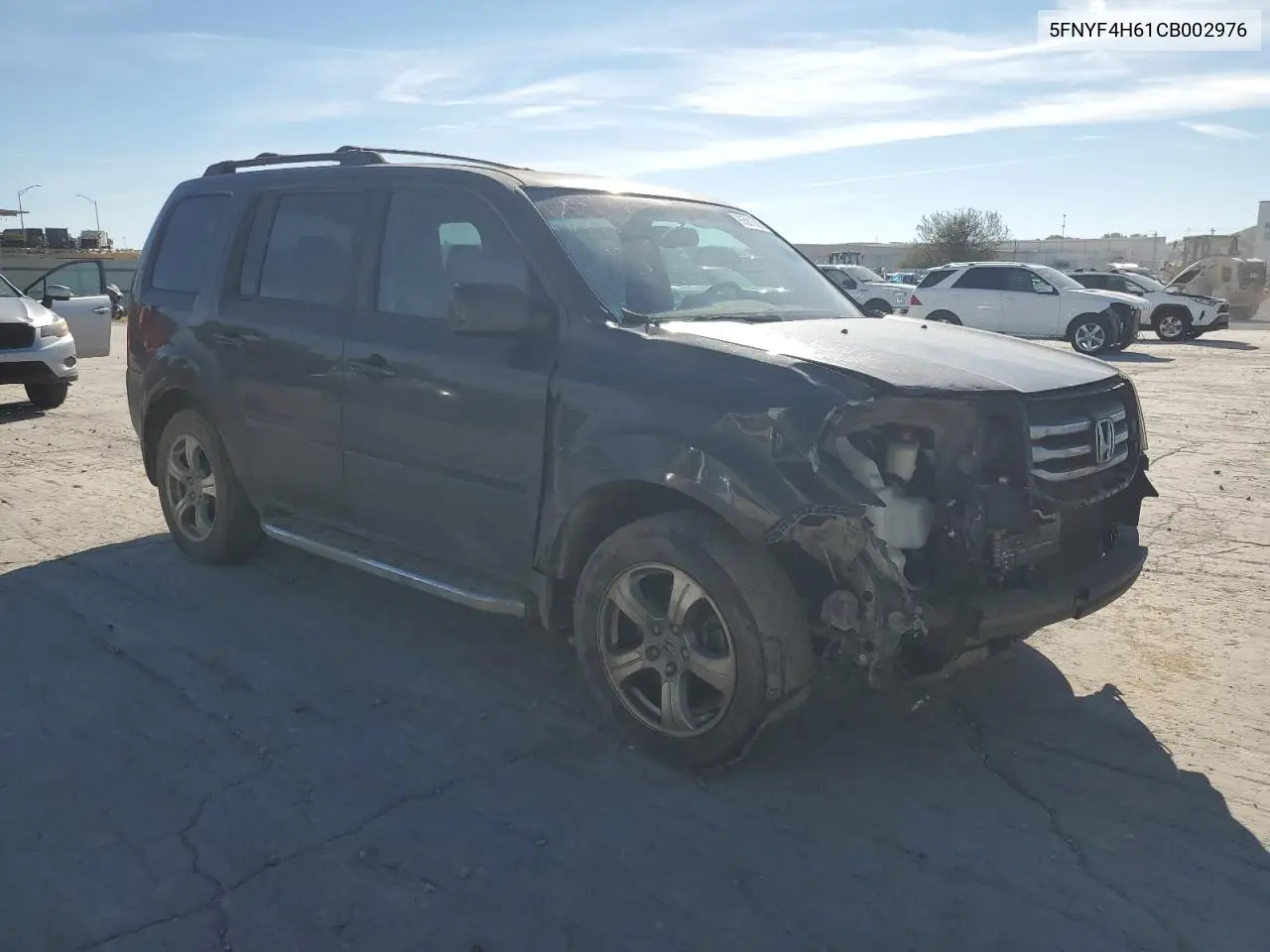 5FNYF4H61CB002976 2012 Honda Pilot Exl