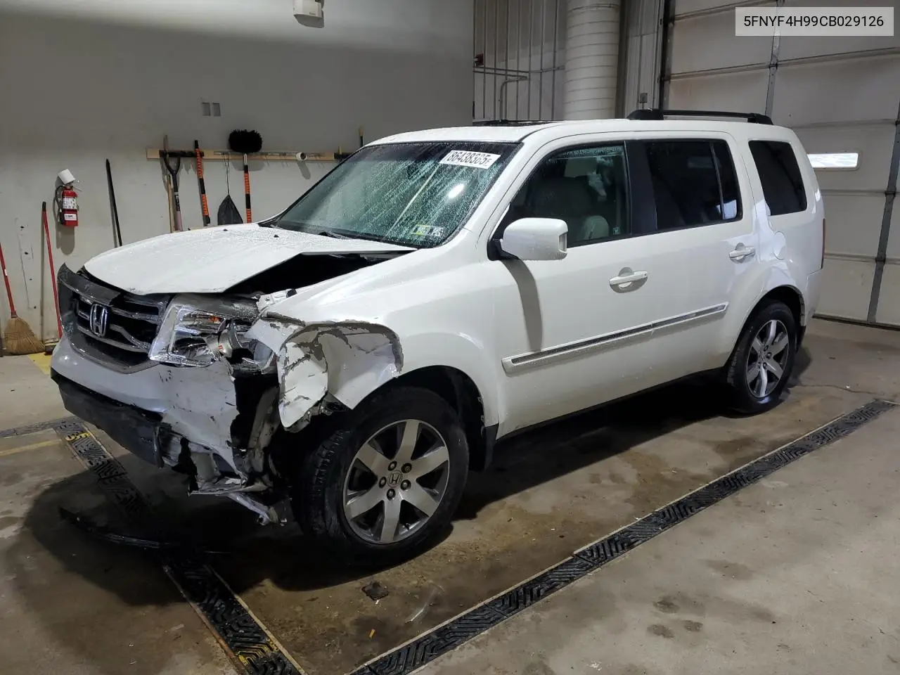 5FNYF4H99CB029126 2012 Honda Pilot Touring