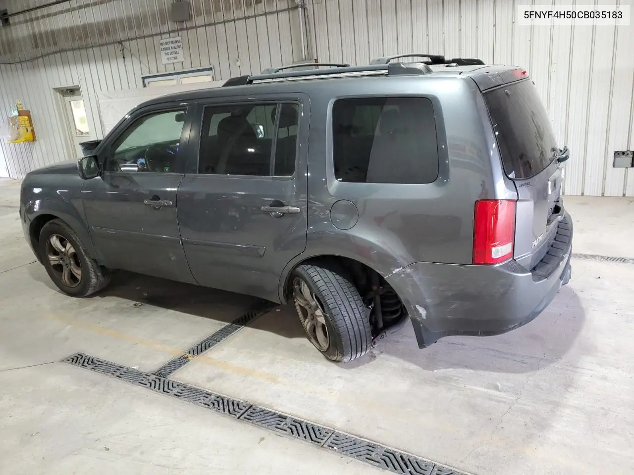 5FNYF4H50CB035183 2012 Honda Pilot Exl