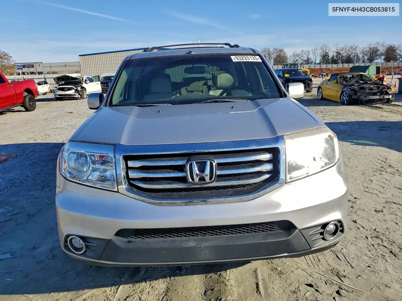 5FNYF4H43CB053815 2012 Honda Pilot Ex