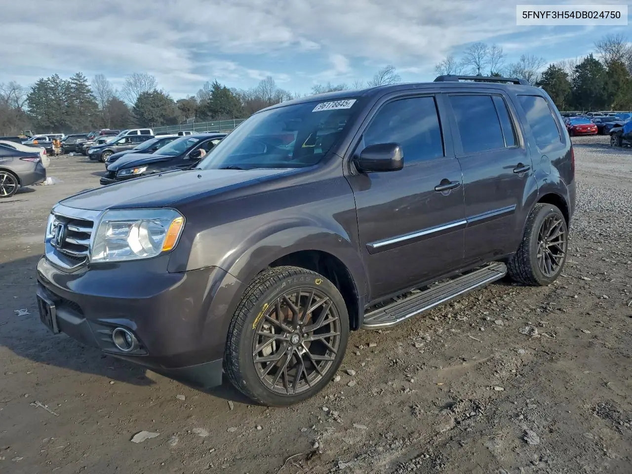 5FNYF3H54DB024750 2013 Honda Pilot Exl