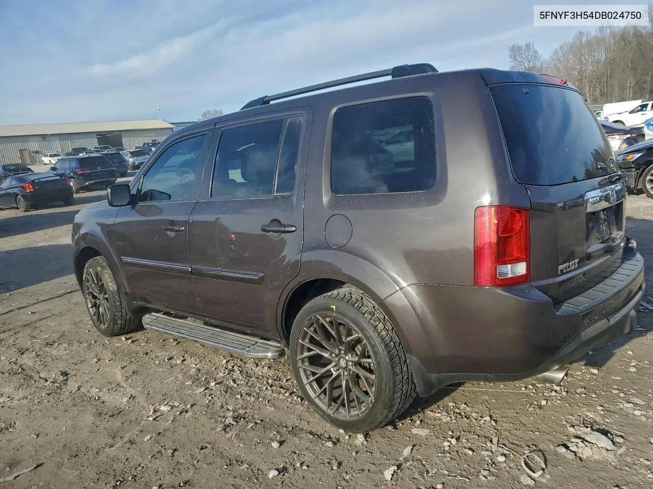 5FNYF3H54DB024750 2013 Honda Pilot Exl