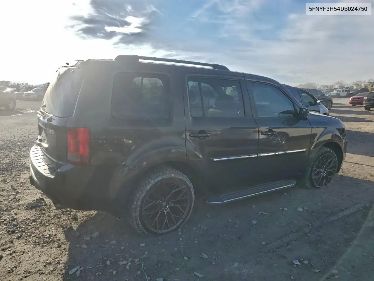 5FNYF3H54DB024750 2013 Honda Pilot Exl