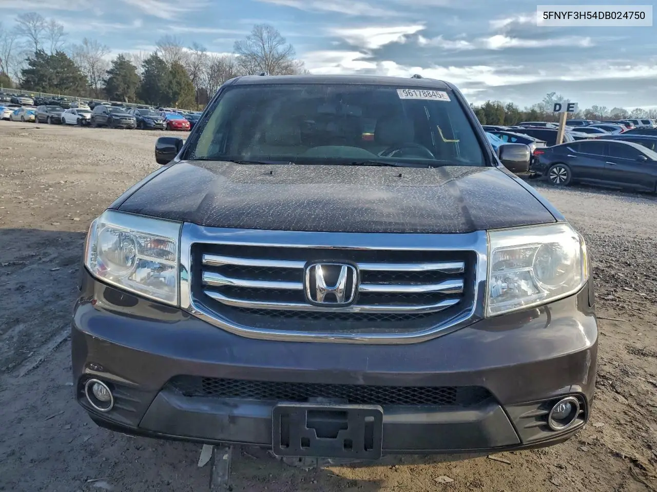 5FNYF3H54DB024750 2013 Honda Pilot Exl