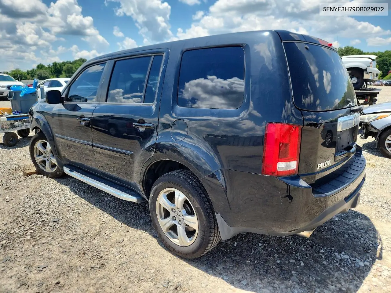 2013 Honda Pilot Exln VIN: 5FNYF3H79DB029072 Lot: 60055336