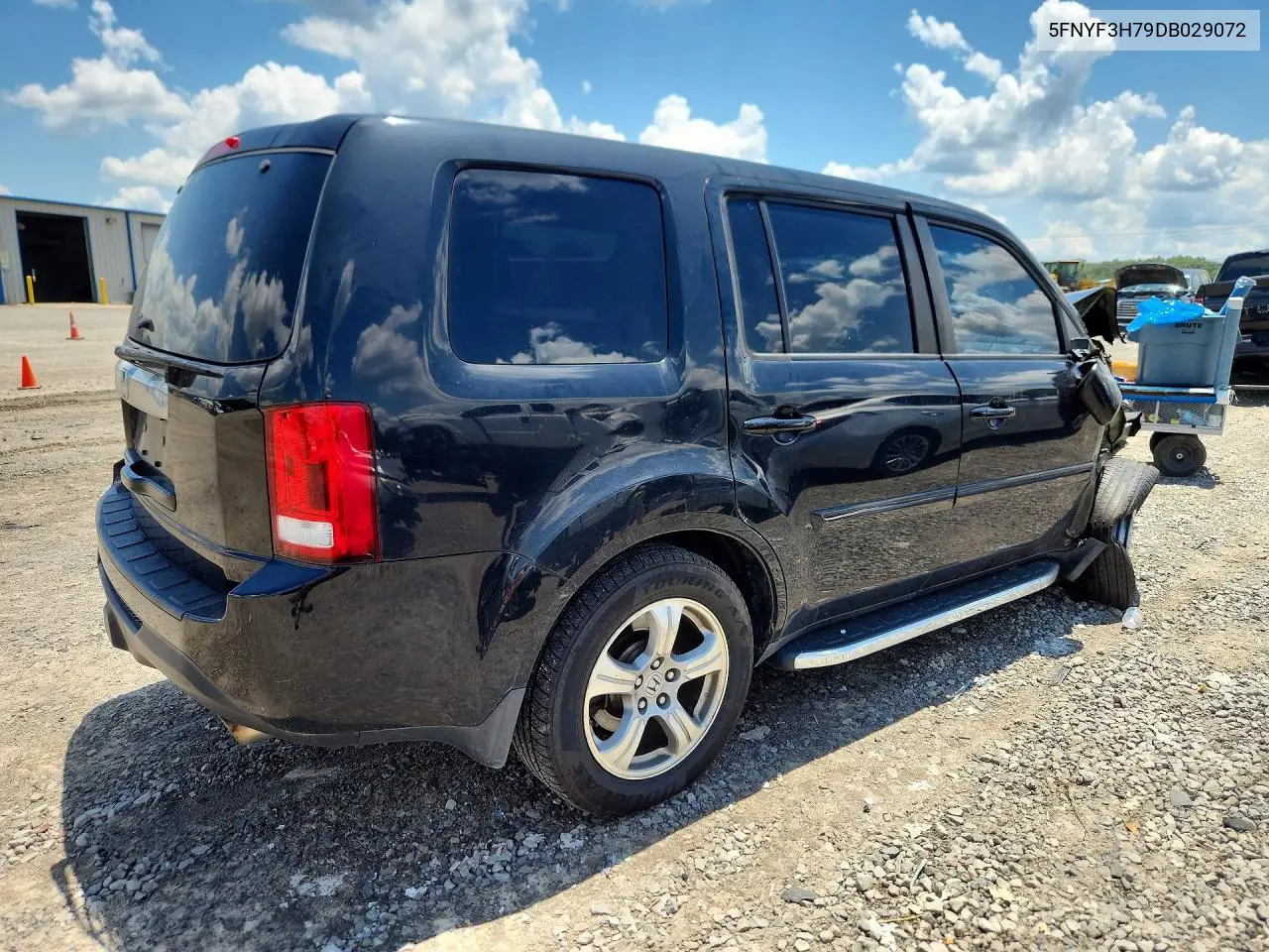 2013 Honda Pilot Exln VIN: 5FNYF3H79DB029072 Lot: 60055336