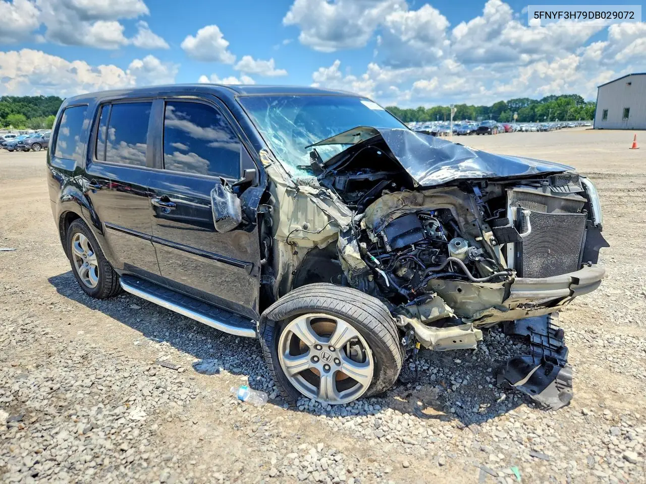 2013 Honda Pilot Exln VIN: 5FNYF3H79DB029072 Lot: 60055336