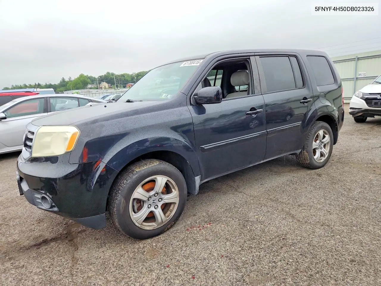 2013 Honda Pilot Exl VIN: 5FNYF4H50DB023326 Lot: 61788416