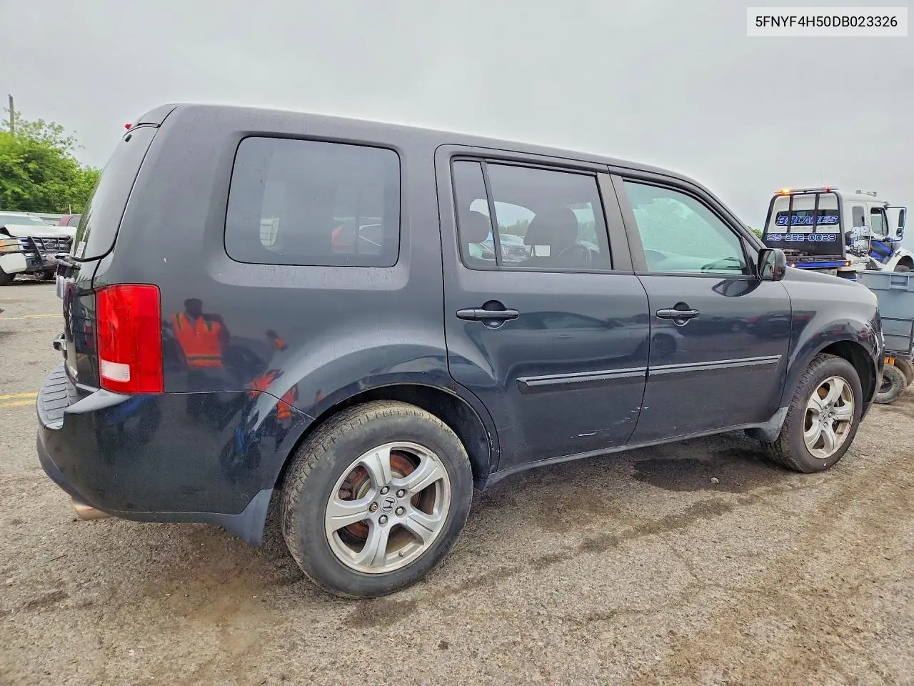 2013 Honda Pilot Exl VIN: 5FNYF4H50DB023326 Lot: 61788416