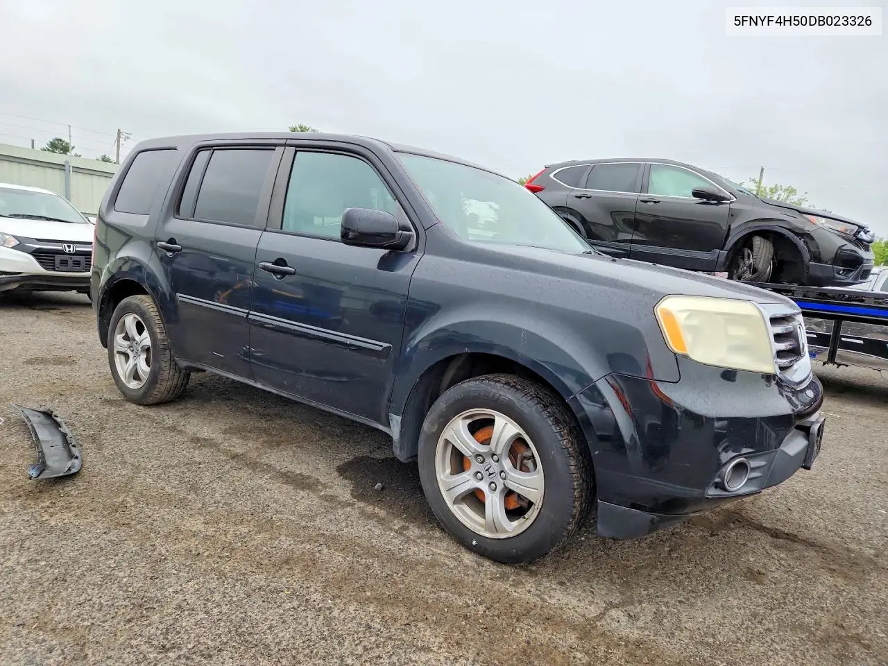 2013 Honda Pilot Exl VIN: 5FNYF4H50DB023326 Lot: 61788416
