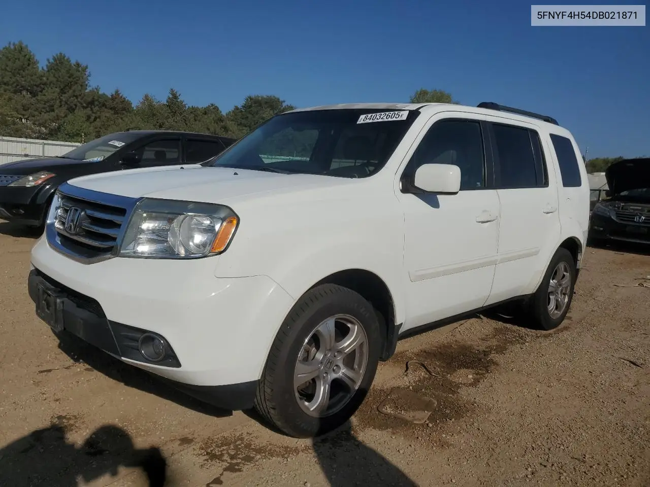 5FNYF4H54DB021871 2013 Honda Pilot Exl